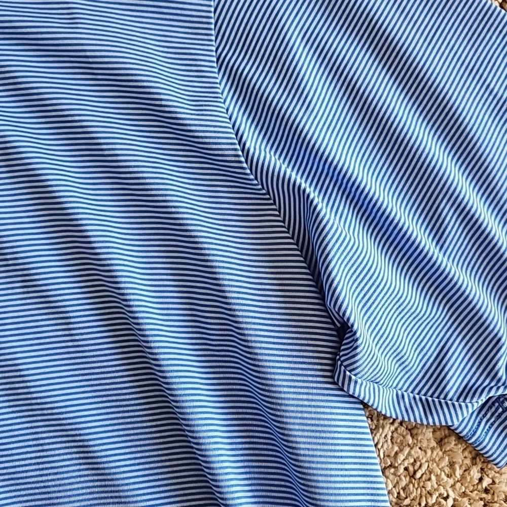 Adidas Climalite golf polo, blue, size XL